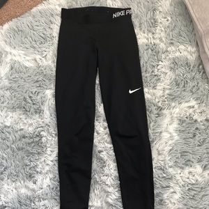 size small nike pro leggings